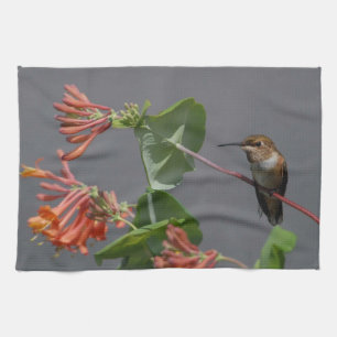 Älskvärd Hummingbird Kökshandduk