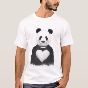 Älskvärd panda tee