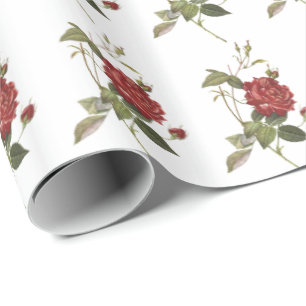 Älskvärd rosa gåva som slår in papper presentpapper