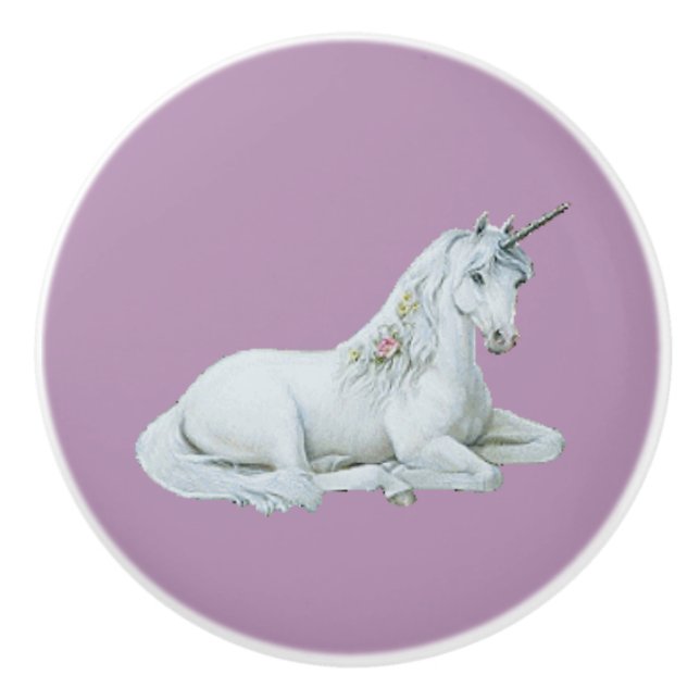 Älskvärd Unicorn Knopp (Framsidan)