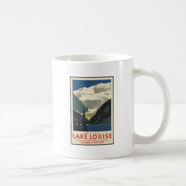 Älskvärda Lake Louise Kaffemugg (Höger)
