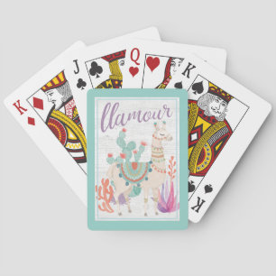 Älskvärda Llamas II Llamour Casinokort