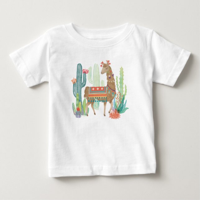 Älskvärda Llamas III Tee (Framsida)