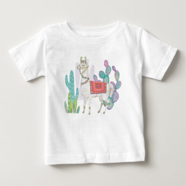 Älskvärda Llamas V Tröja (Framsida)