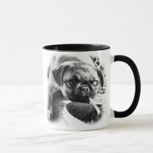 Älskvärda Playfull Mops Mugg