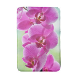 Älskvärda rosa Orchids Badrumsmatta