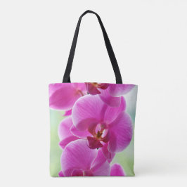 Älskvärda rosa Orchids Tygkasse