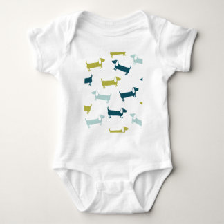Älskvärda taxar i underbara färger t shirt
