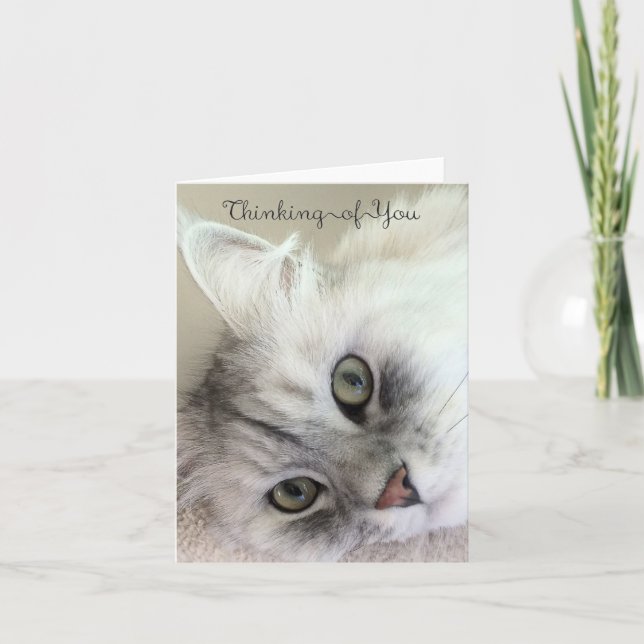 Älskvärt tänkande av dig (tomt notera kortet), kort (Framsida)