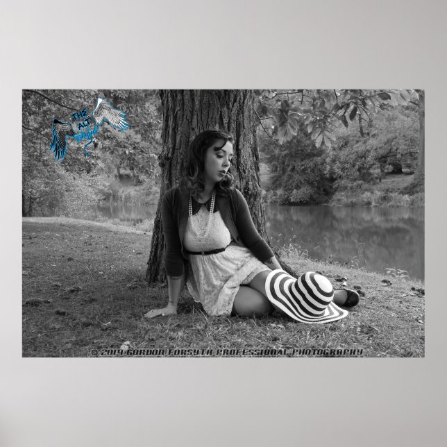 Alt Angel Resident pinup Model Lacey Poster (Framsidan)