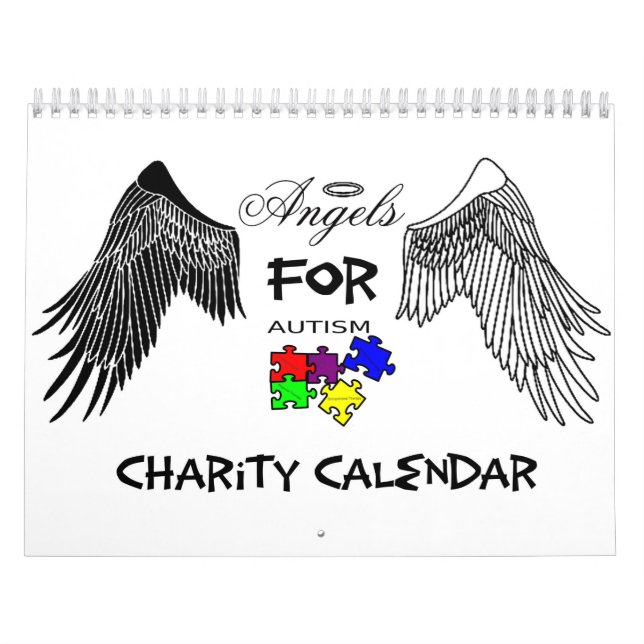 Alt Änglar Autism Charity Calendar Kalender (Omslag)