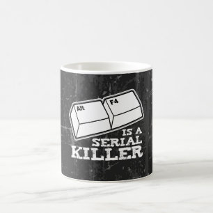 Alt F4 är ett allvarligt mord Kaffemugg