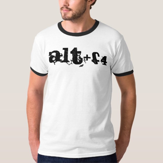 ALT+F4 TEE SHIRT (Framsida)