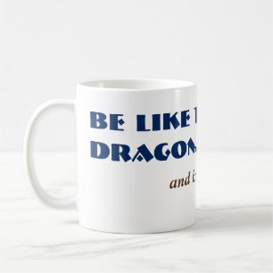 Alt Funny Dragon Fart Joke Mystical Mythical Kaffemugg