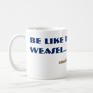 Alt Funny Hungriga Weasel Woodland Animal Kaffemugg