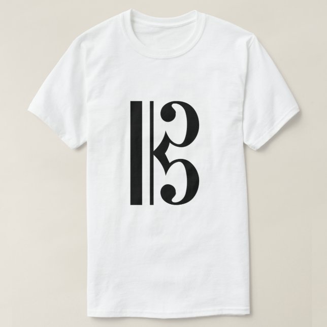 Alt- klav/C-Klav Tröja (Design framsida)