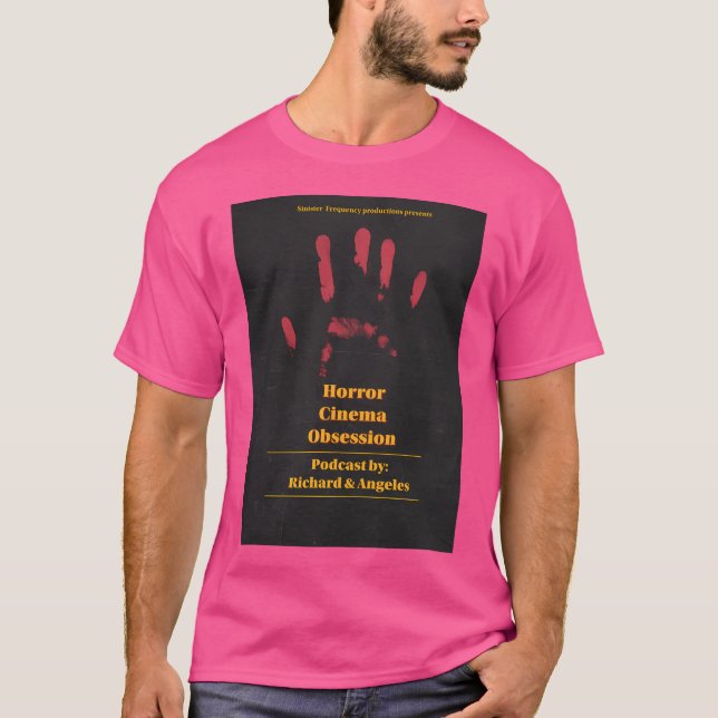 Alt-Logotyp för skräckfilm på bio T Shirt (Framsida)
