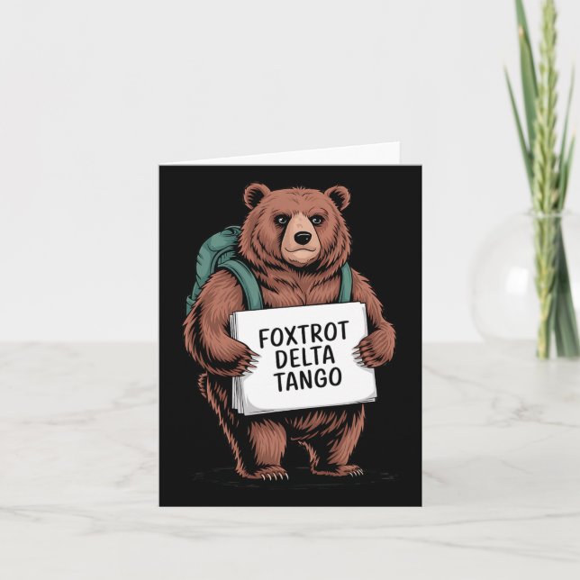 Alt National Park RepersistService Bear Foxdra Del Kort (Framsida)