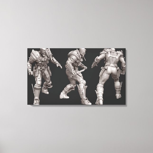 Alt-omgång för dagtakt canvastryck (Framsida)