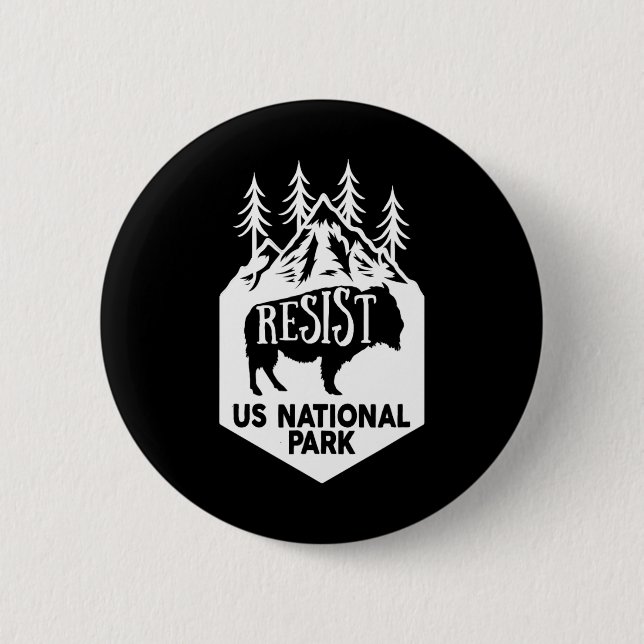 Alt US National Park ResistService Knapp (Framsida)