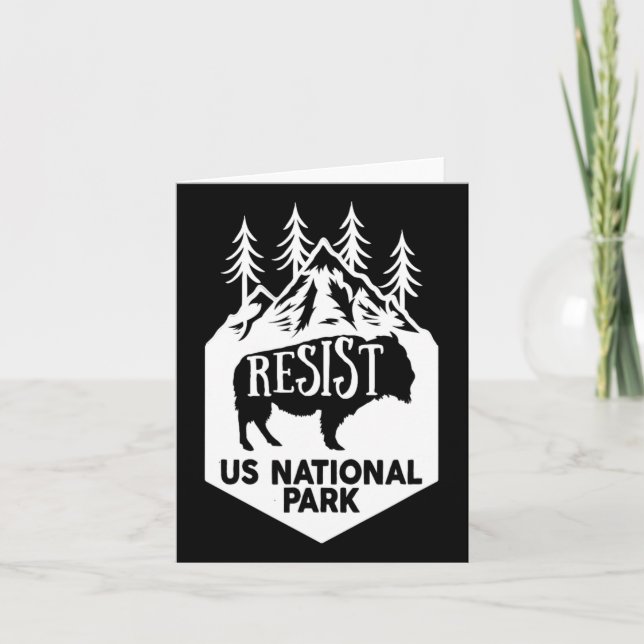 Alt US National Park ResistService Kort (Framsida)
