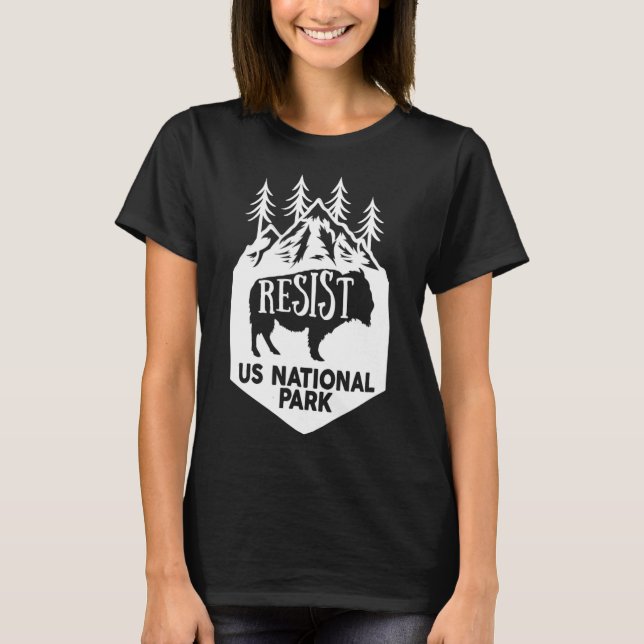 Alt US National Park ResistService T Shirt (Framsida)