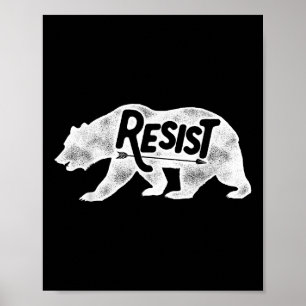 Alt US National Park ResistService T Shirt Bear V Poster