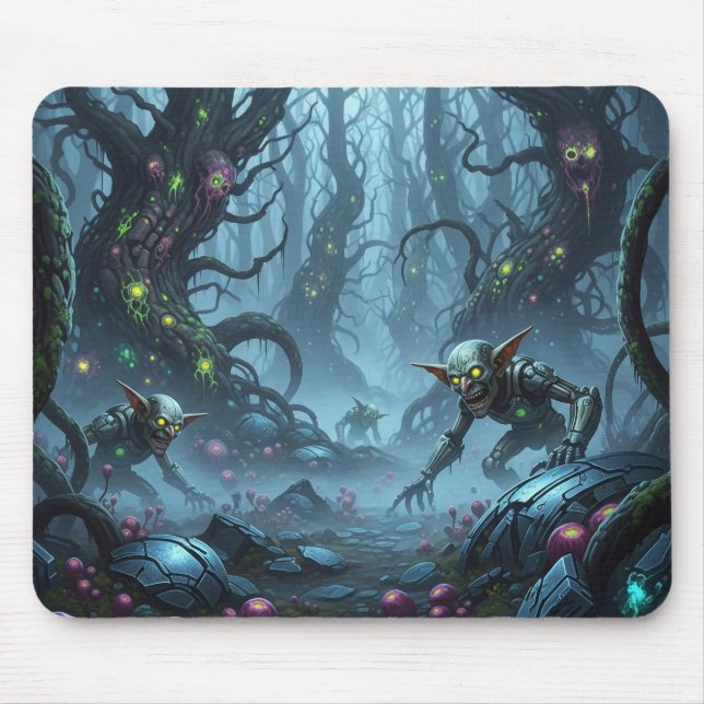 Alt Vibe Sci-Fi Goblins spelmat Musmatta (Framsidan)