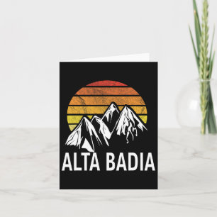 Alta Badia Dolomites Italien Ski Resort Snowboardi Kort