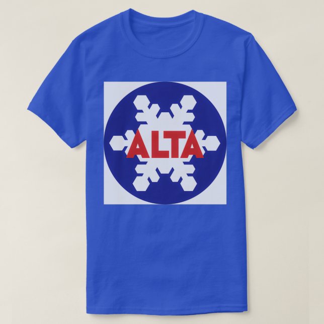 Alta Ski Resort T Shirt (Design framsida)