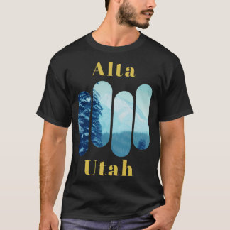 Alta Ski Utah 3 T Shirt