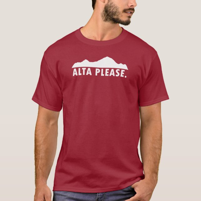 Alta Snälla T Shirt (Framsida)