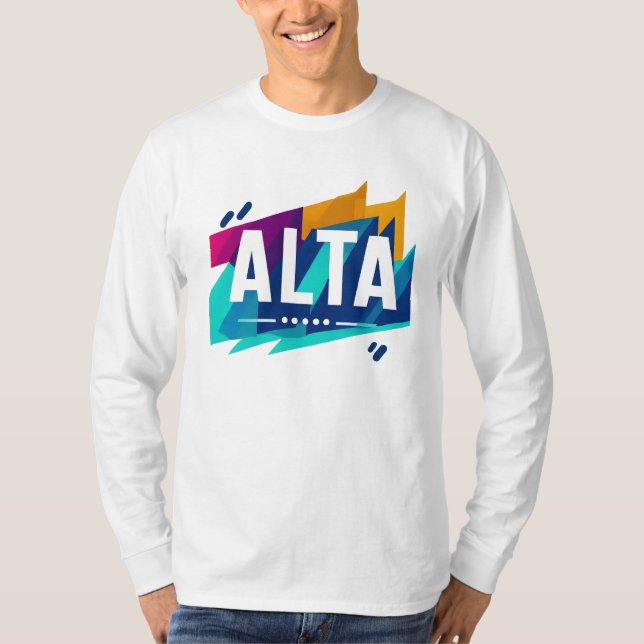 Alta T Shirt (Framsida)