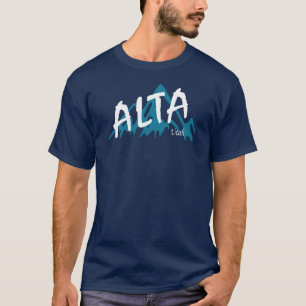 Alta Utah Mountains T Shirt