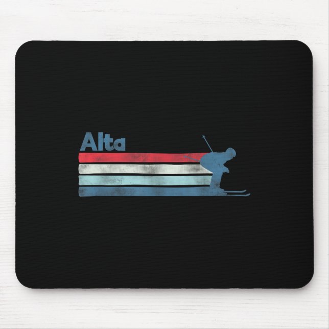 Alta Utah Retro Ski Musmatta (Framsidan)
