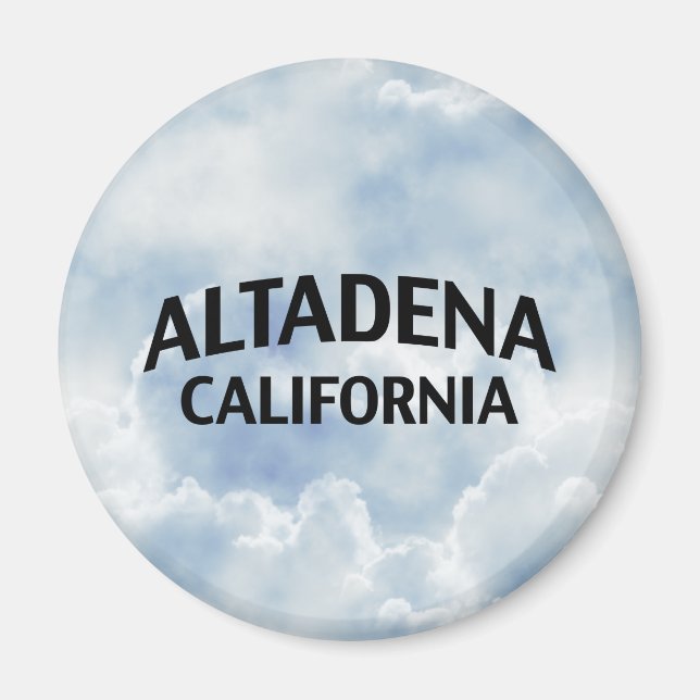 Altadena California Magnet (Framsidan)