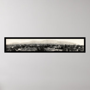 Altadena Kalifornien panorama- foto 1908 Poster