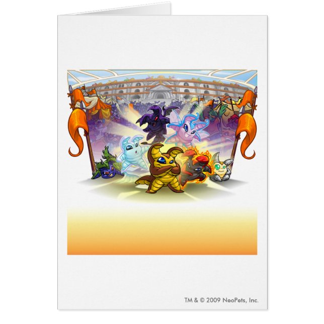 Altador kopp 2010 hälsningskort (Framsidan)