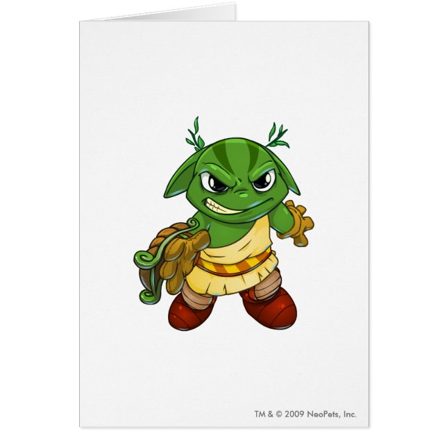 Altador lagkapten 2 hälsningskort (Framsidan)