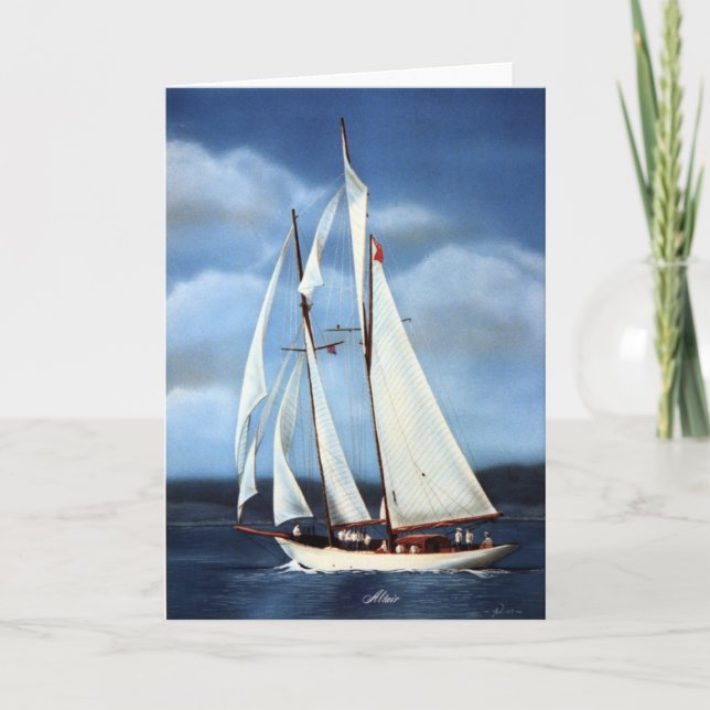 Altair Sailing Yacht Kort (Framsida)