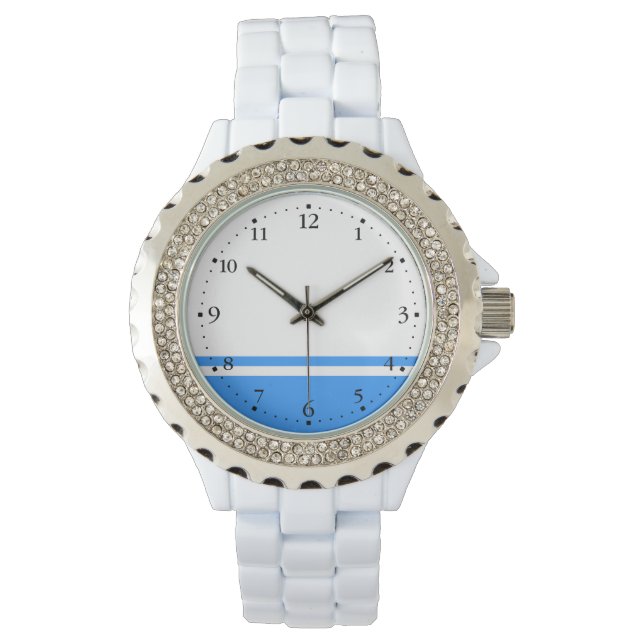 Altajska republikens patriotiska flagga armbandsur (Framsida)