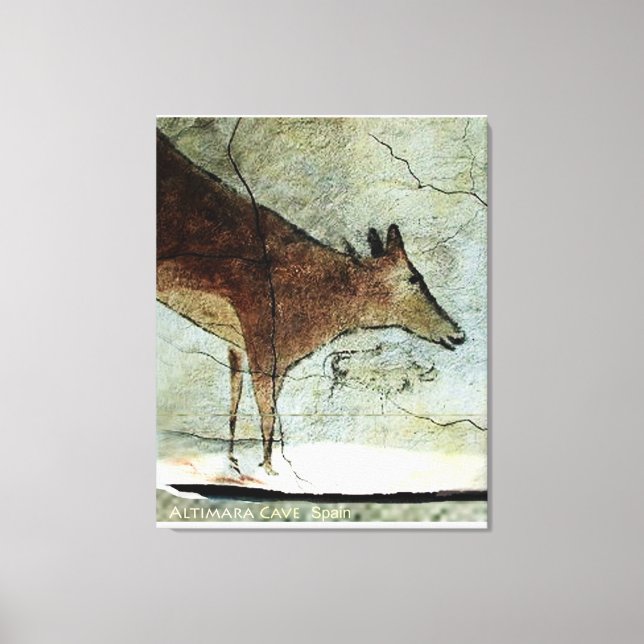 Altamira Antelope Canvastryck (Framsida)