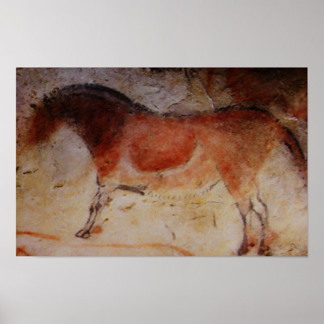 Altamira Horse Poster (Framsidan)