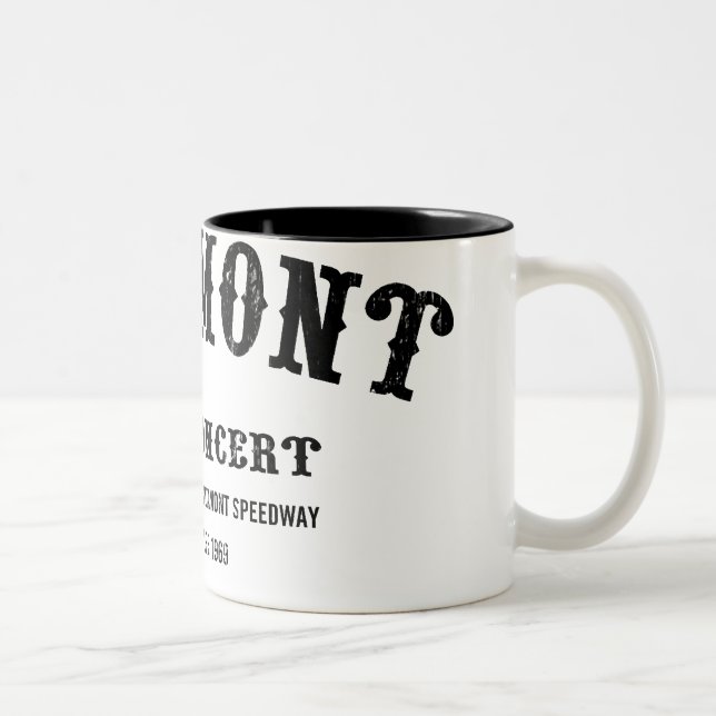 Altamont frigör konsert Två-Tonad mugg (Höger)