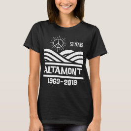Altamont Speedway 1969-2019 50-årsjubileum T Shirt