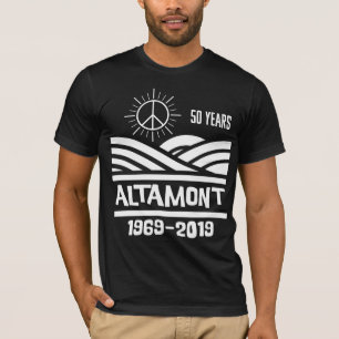 Altamont Speedway 1969-2019 50-årsjubileum T Shirt
