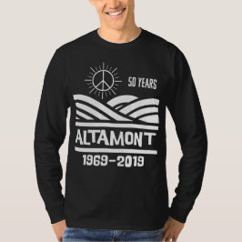 Altamont Speedway 1969-2019 50th Anniversary T Shirt