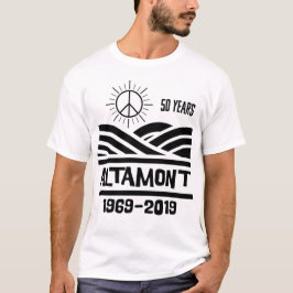 Altamont Speedway 1969-2019 50th Anniversary  T Shirt