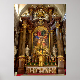 Altar Alserkirche Wien Poster