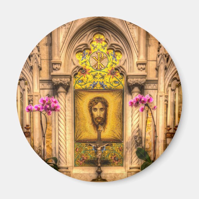 Altar från Heliga Ansikte St Patrick katedral New Magnet (Framsidan)